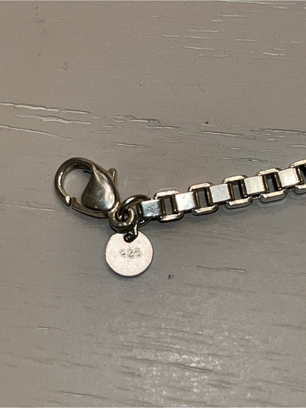 Tiffany & Co. Silver Box Link Bracelet 7.5” - Picture 4 of 5